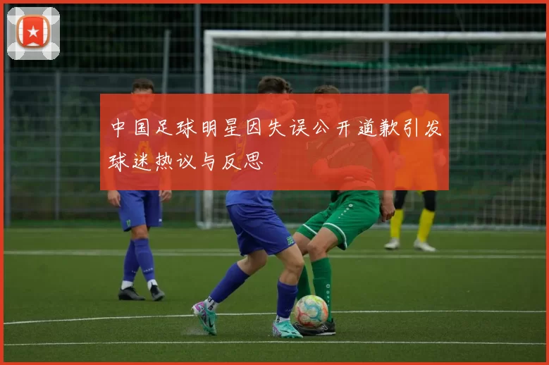 中国足球明星因失误公开道歉引发球迷热议与反思